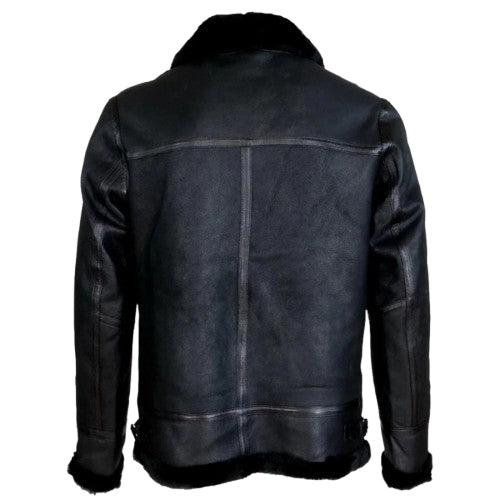 B6 RAF Aviator Sheepskin Shearling Leather Jacket