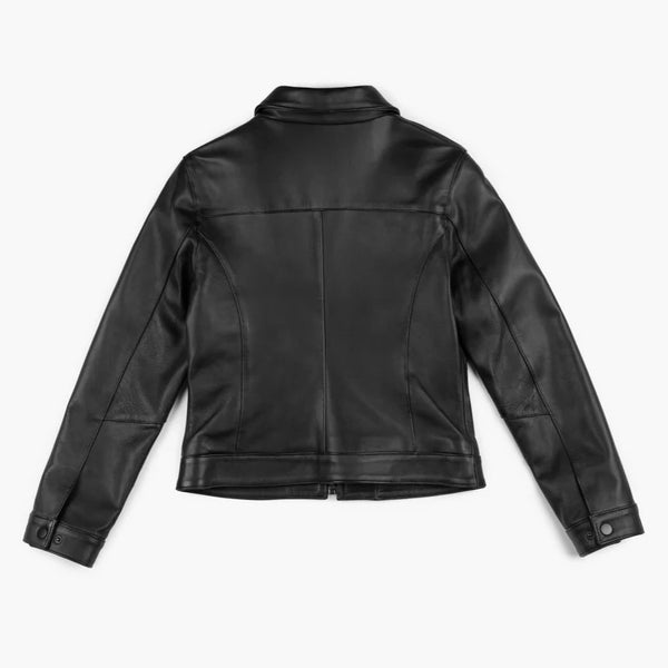 Womens Black Simple Jacket