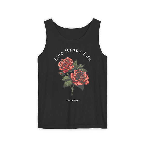 Happy Life Graphic Tank Top