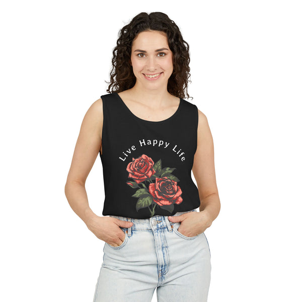 Happy Life Graphic Tank Top