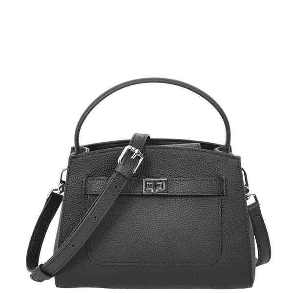 Womens Leather Top Handle Small Bag