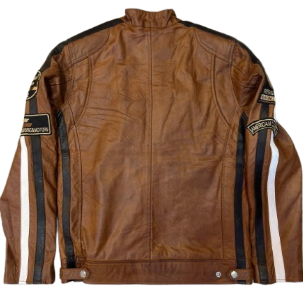 Tan Limited Addition Leather Jacket