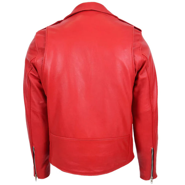 Heavy Duty Leather Biker Jacket