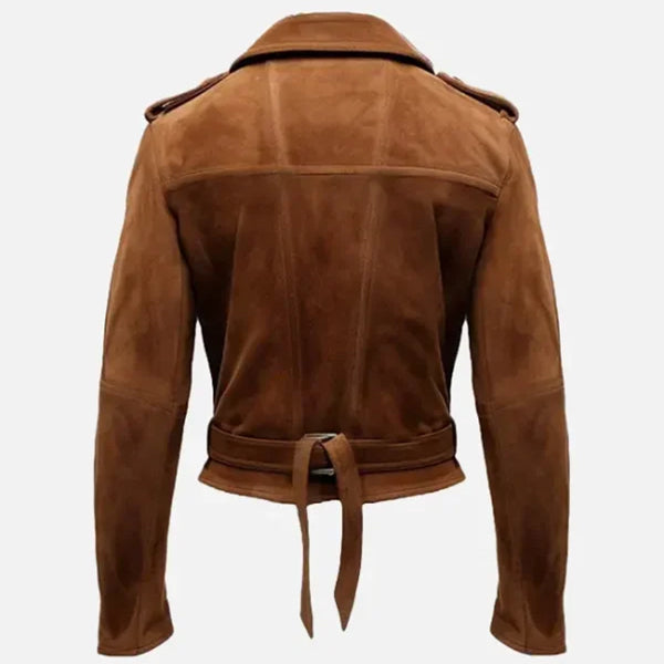 Biker Suede Leather Jacket