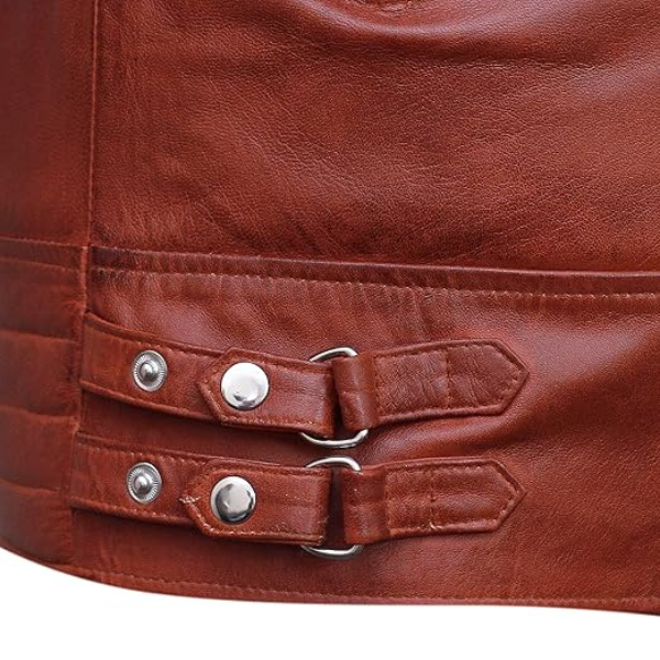 Brown Lambskin Leather Jacket