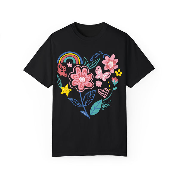 Flower Heart T-Shirt