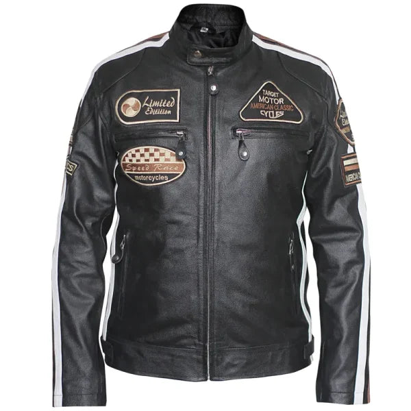 Urban Rebel Black Leather Jacket