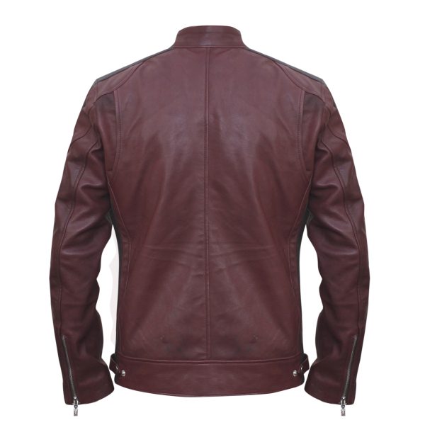 Maroon Limited Edition Leather Jacket