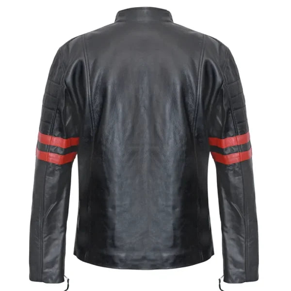 Hybrid Fight Club Mayhem Leather Jacket