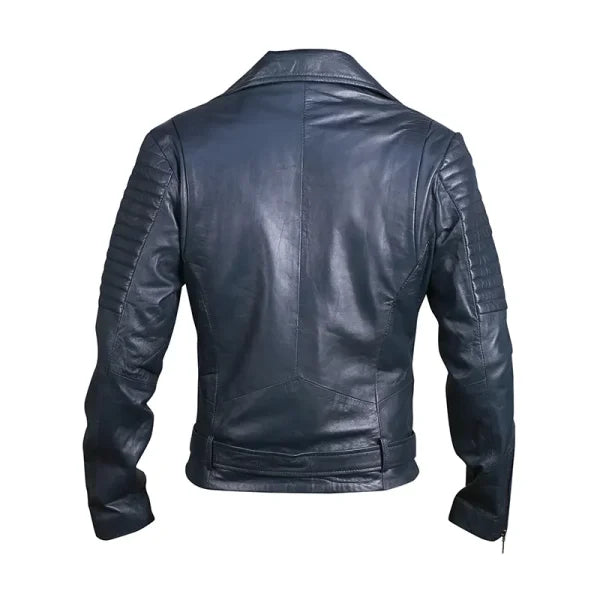 Women’s Classic Motorcycle Leather Jacket