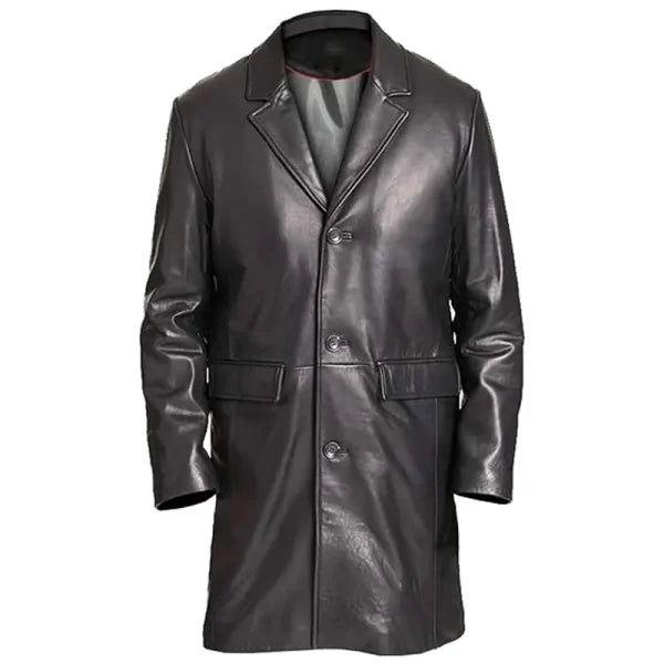 Classic Genuine Leather Overcoat