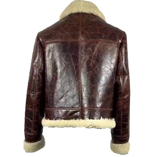 Vintage oxblood B3 Bomber Jacket