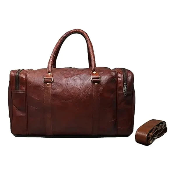 Vintage Brown Luggage Leather Fashion Bag