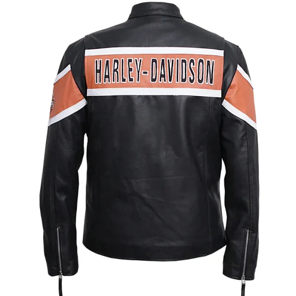 Harley Davidson Victory Lane Leather Jacket