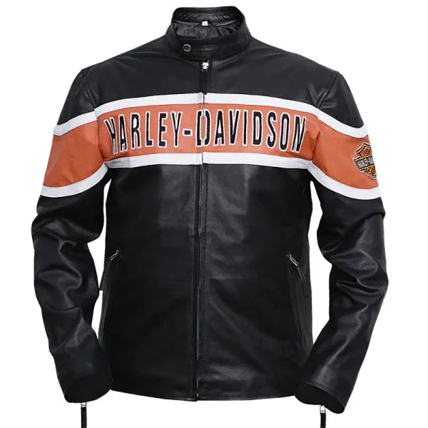 Harley Davidson Victory Lane Leather Jacket