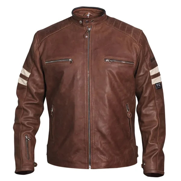 Classic 92 Leather Motorcycle Jacket