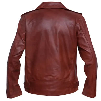 Brando Motorcycle Brown Leather Jacket