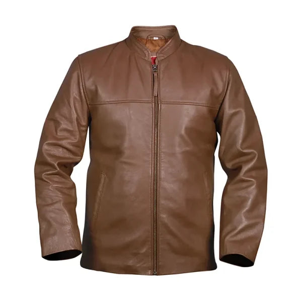 Casual Biker Leather Jacket