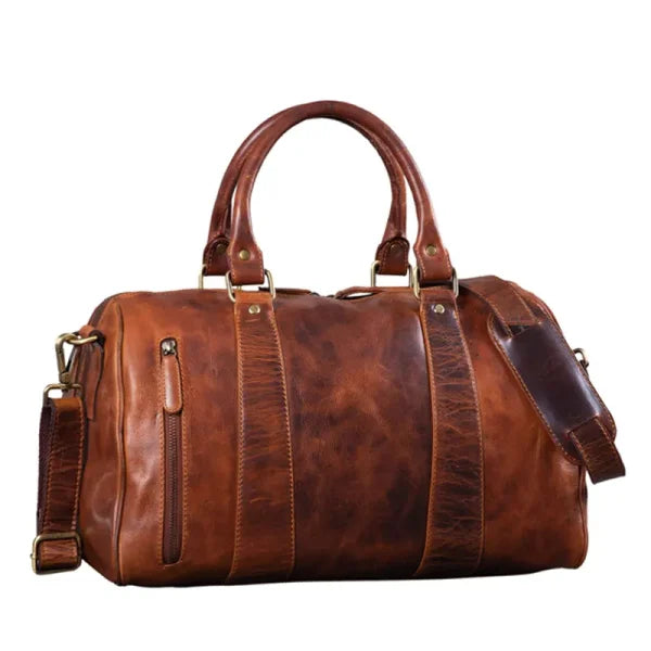 Vintage Retro Luggage Leather Bag