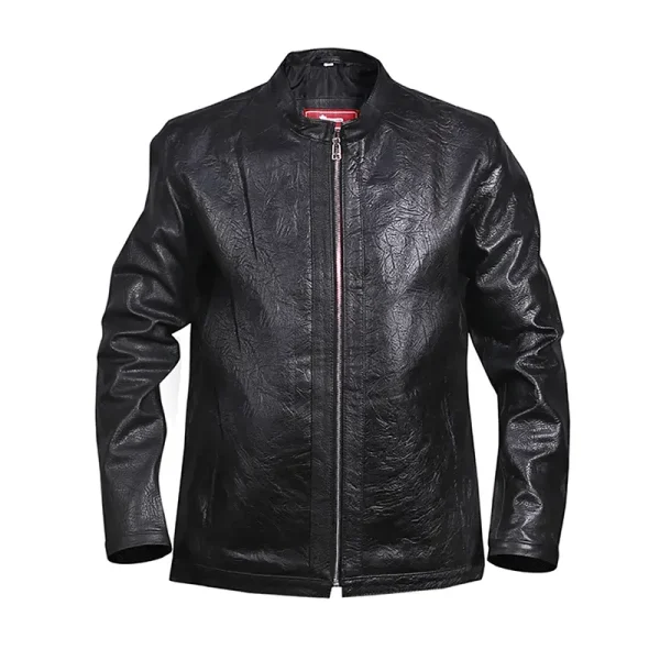 Business Casual Slim Leather Jacket