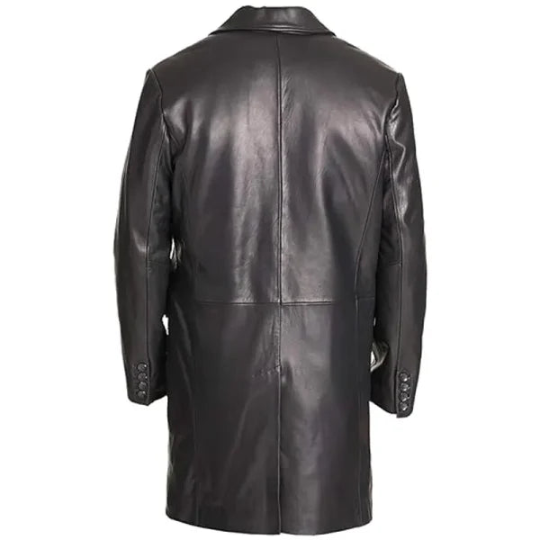 Classic Genuine Leather Overcoat