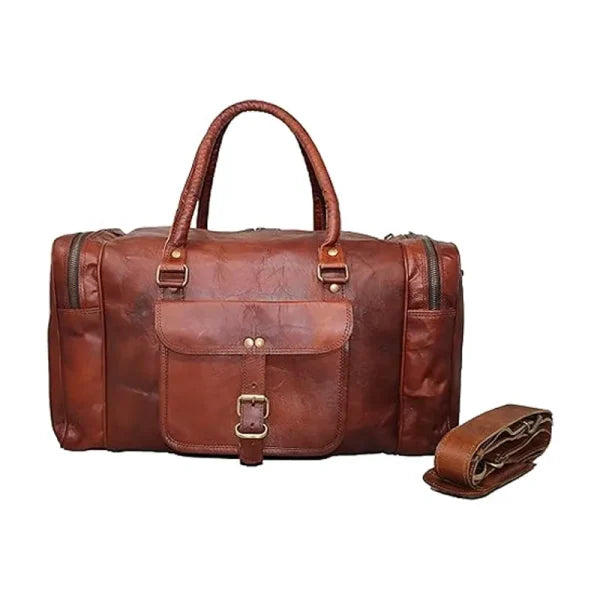 Vintage Brown Luggage Leather Fashion Bag