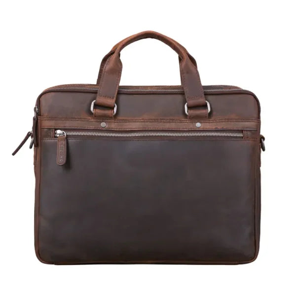 Brown Leather Business Bag