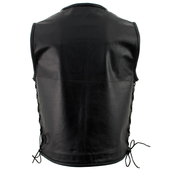 Men's 'Drifter' Black Advanced Collarless Vest