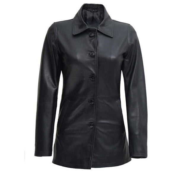 Womens Premium Black Coat