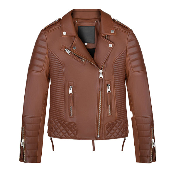 Womens Retro Light brown Jacket