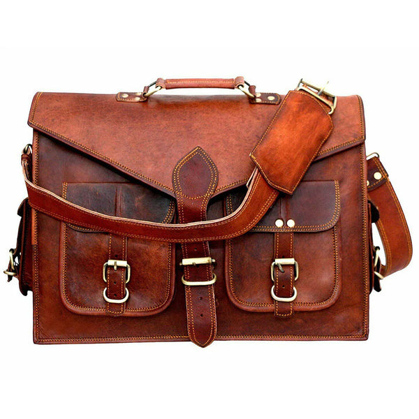 The Attorney Style Leather Handbag