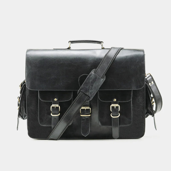 The Black Noir Leather Bag