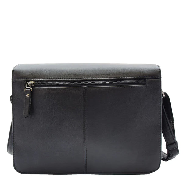 Womens Leather Office Organizer Bag