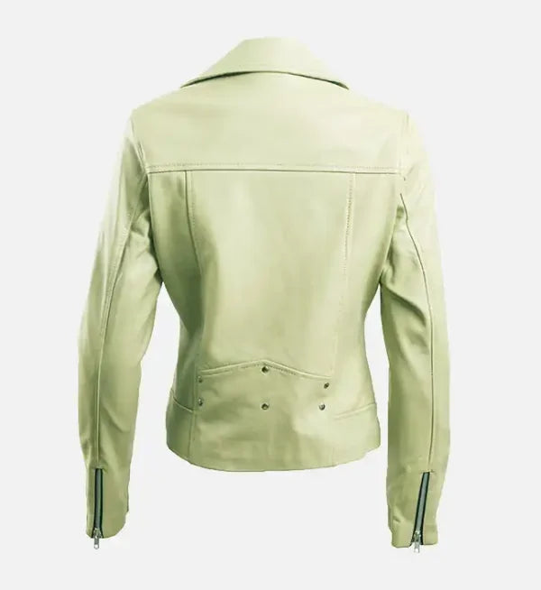 Women’s Leather Biker Jacket